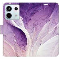 iSaprio flip case Purple Paint for Xiaomi Redmi Note 13 Pro+ 5G - Phone Case