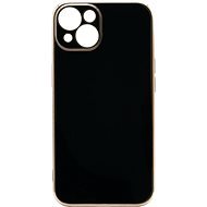 iWill Luxury Electroplating Phone Case az iPhone 13 készülékhez Black - Telefon tok