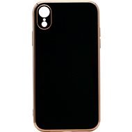 iWill Luxury Electroplating Phone Case az iPhone XR készülékhez Black - Telefon tok