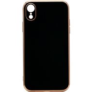 iWill Luxury Electroplating Phone Case for iPhone XR Black - Phone Cover