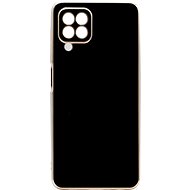 iWill Luxury Electroplating Phone Case for Galaxy A22 Black - Phone Cover
