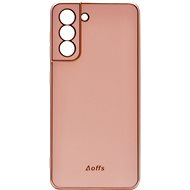 iWill Luxury Electroplating Phone Case pre Galaxy S21 Pink - Kryt na mobil