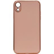 iWill Luxury Electroplating Phone Case az iPhone XR készülékhez Pink - Telefon tok