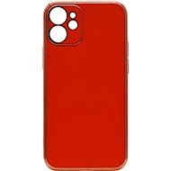 iWill Luxury Electroplating Phone Case pre iPhone 12 Orange - Kryt na mobil