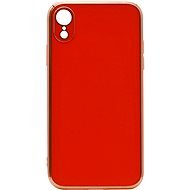 iWill Luxury Electroplating Phone Case az iPhone XR készülékhez Orange - Telefon tok