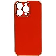 iWill Luxury Electroplating Phone Case iPhone 13 Pro Max Orange tok - Telefon tok
