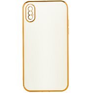 iWill Luxury Electroplating Phone Case az iPhone X készülékhez White - Telefon tok