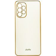 iWill Luxury Electroplating Phone Case a Galaxy A32 készülékhez White - Telefon tok