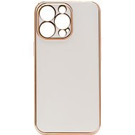 iWill Luxury Electroplating Phone Case az iPhone 13 Pro készülékhez White - Telefon tok