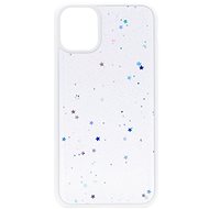 iWill Clear Glitter Star Phone Case for iPhone 11 White - Phone Cover