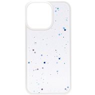 iWill Clear Glitter Star Phone Case pre iPhone 13 Pro White - Kryt na mobil