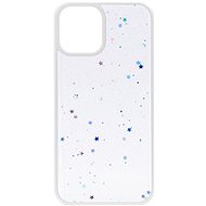 iWill Clear Glitter Star Phone Case for iPhone 13 White - Phone Cover