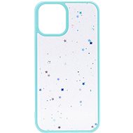 iWill Clear Glitter Star Phone Case for iPhone 13 Blue - Phone Cover