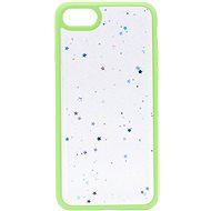 iWill Clear Glitter Star Phone Case pre iPhone 7 Green - Kryt na mobil
