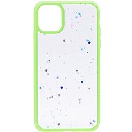 iWill Clear Glitter Star Phone Case for iPhone 11 Green - Phone Cover