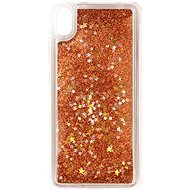 iWill Glitter Liquid Star Case for Xiaomi Redmi 7A, Rose Gold - Phone Cover