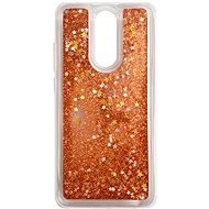 iWill Glitter Liquid Star Xiaomi Redmi 8 Rose Gold tok - Telefon tok