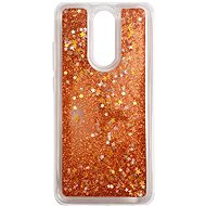 iWill Glitter Liquid Star Case for Xiaomi Redmi 8, Rose Gold - Phone Cover