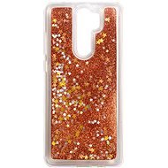 iWill Glitter Liquid Star Case for Xiaomi Redmi Note 8 Pro, Rose Gold - Phone Cover
