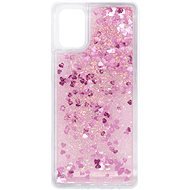 iWill Glitter Liquid Heart Case for Samsung Galaxy M31s - Phone Cover