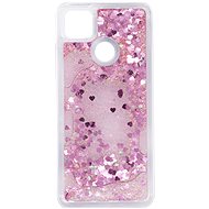 iWill Glitter Liquid Heart Case for Xiaomi Redmi 9C - Phone Cover