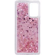 iWill Glitter Liquid Heart Case für Samsung Galaxy A72 Pink - Handyhülle