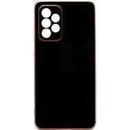 iWill Luxury Electroplating Phone Case a Galaxy A52 / A52 5G / A52s készülékhez Black - Telefon tok