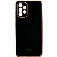 iWill Luxury Electroplating Phone Case a Galaxy A32 készülékhez Black - Telefon tok
