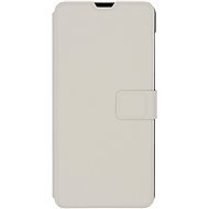 iWill Book PU Leather Case for Xiaomi Redmi Note 9 Pro, White - Phone Case