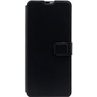 iWill Book PU Leather Case for Samsung Galaxy A12, Black - Phone Case