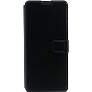 iWill Book PU Leather POCO F3 fekete tok - Mobiltelefon tok