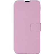iWill Book PU Leather Case Huawei P40 Lite E Pink tok - Mobiltelefon tok
