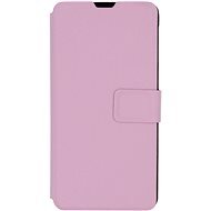 iWill Book PU Leather HUAWEI Y6 (2019) rózsaszín tok - Mobiltelefon tok
