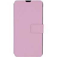 iWill Book PU Leather Samsung Galaxy A10 rózsaszín tok - Mobiltelefon tok