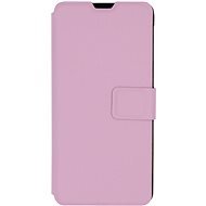 iWill Book PU Leather Samsung Galaxy A20e rózsaszín tok - Mobiltelefon tok