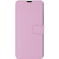 iWill Book PU Leather Case Samsung Galaxy A31 Pink tok - Mobiltelefon tok
