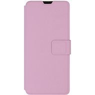 iWill Book PU Leather Samsung Galaxy A41 rózsaszín tok - Mobiltelefon tok