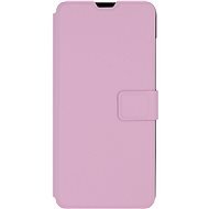 iWill Book PU Leather Case a Xiaomi Redmi Note 8 Pro számára, Pink - Mobiltelefon tok