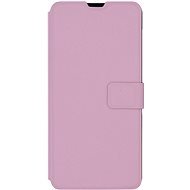 iWill Book PU Leather Xiaomi Redmi Note 9 Pro / Note 9S rózsaszín tok - Mobiltelefon tok