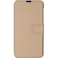iWill Book PU Leather Samsung Galaxy A10 Gold tok - Mobiltelefon tok