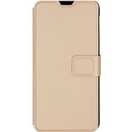 iWill Book PU Leather Case for Samsung Galaxy A20e, Gold - Phone Case