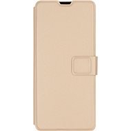 iWill Book PU Leather Case for Samsung Galaxy A31, Gold - Phone Case