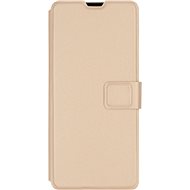 iWill Book PU Leather Case for Samsung Galaxy A31, Gold - Phone Case