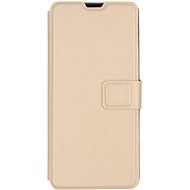 iWill Book PU Leather Samsung Galaxy A41 Gold tok - Mobiltelefon tok