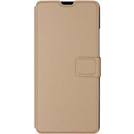 iWill Book PU Leather Samsung Galaxy A51 Gold tok - Mobiltelefon tok