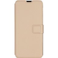 iWill Book PU Leather Case Samsung Galaxy M21-hez Gold - Mobiltelefon tok
