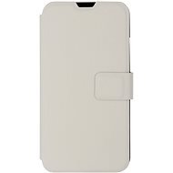 iWill Book PU Leather Apple iPhone X / Xs fehér tok - Mobiltelefon tok
