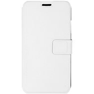 iWill Book PU Leather Apple iPhone Xr fehér tok - Mobiltelefon tok