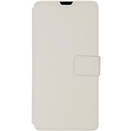 iWill Book PU Leather Case for Samsung Galaxy A10, White - Phone Case