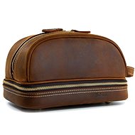 Valmio Kožená kosmetická taška Vintage - Make-up Bag